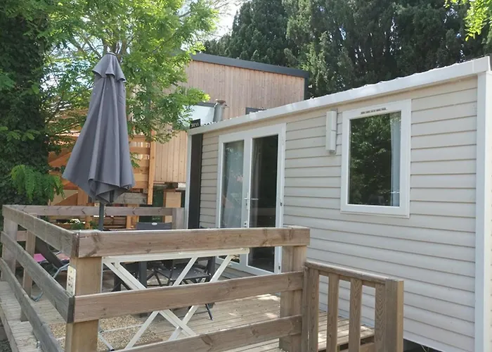 Mobil-home Cozy Avec Terrasse A - Api-1-52-1053 *